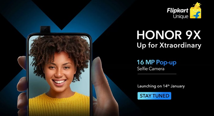 India Desire : Buy Honor 9X (Midnight Black, 128 GB)(4 GB RAM) at Rs. 12999 from Flipkart + Extra 10% Off With Axis Bank Card